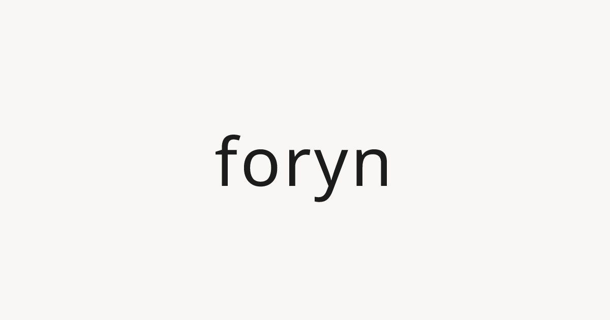 foryn | Human Standards for AI Work